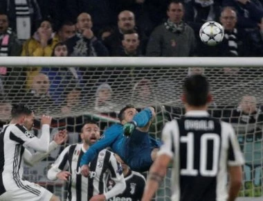 Πήγε προετοιμασμένος ο Κ. Ρονάλντο- Είχε κάνει προπόνηση το «ψαλιδάκι» των 2,23 μέτρων (φωτό)